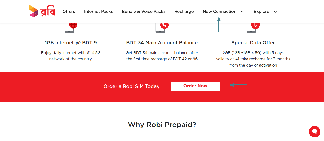 robi-new-connection-order-now