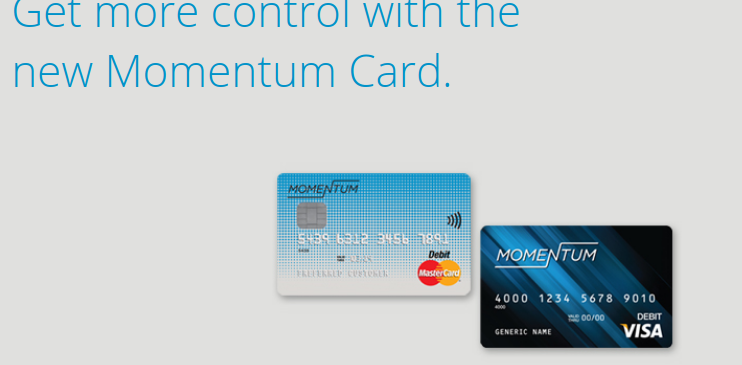 Momentum Reloadable Prepaid Card Logo