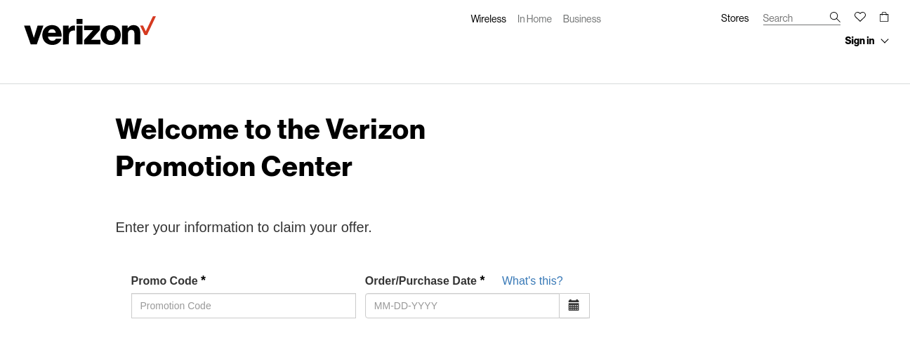 Verizon Wireless National Rewards Center