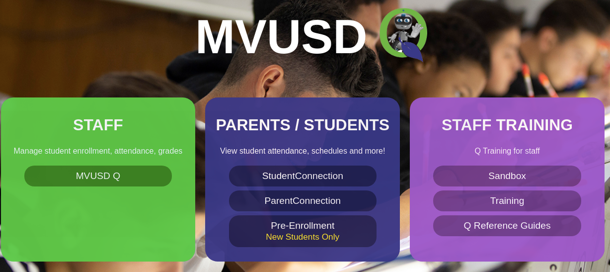 MVUSD Q Logo