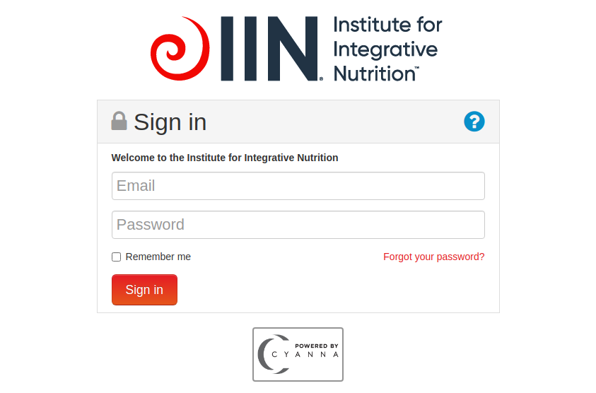 iin student login