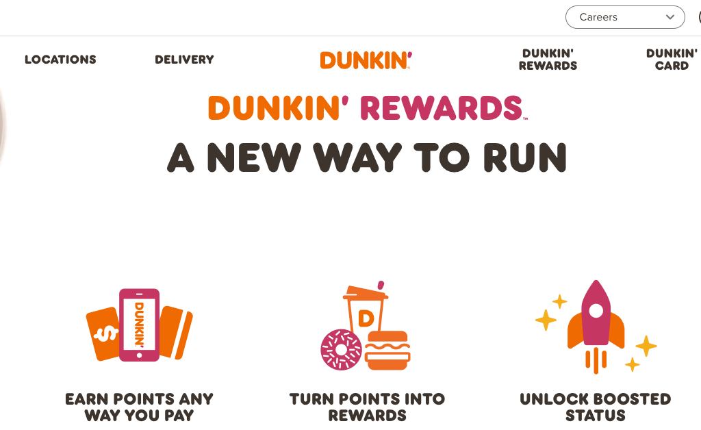 dunkin donuts login guide